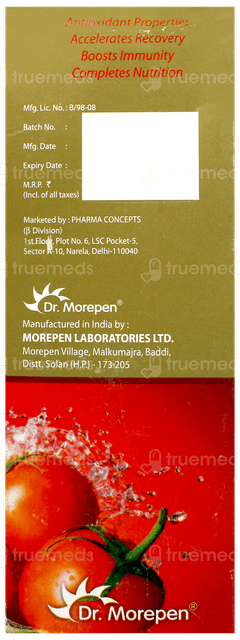 Lycopene Plus Rose Flavour Syrup 200Ml